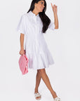 WRENLEY DRESS 36" (WHITE) - Dress - Yakira Bella