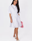WRENLEY DRESS 36" (WHITE) - Dress - Yakira Bella