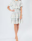 Zena Dress Short Sleeve (Mint) 36" - Dress - Yakira Bella