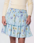 Zena Skirt 20" (Mint/Purple) - Skirt - Yakira Bella