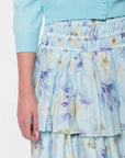 Zena Skirt 23" (Mint/Purple) - Skirt - Yakira Bella
