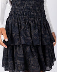 Zena Skirt (Black Ground) 20" - Skirt - Yakira Bella