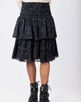 Zena Skirt (Black Ground) 23" - Skirt - Yakira Bella