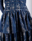 Zena Skirt (Blue Pattern) 23" - Skirt - Yakira Bella