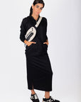 Zip - Up Cardigan (Black) - Top - Yakira Bella