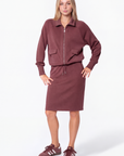 Mina Skirt 23" (Plum)