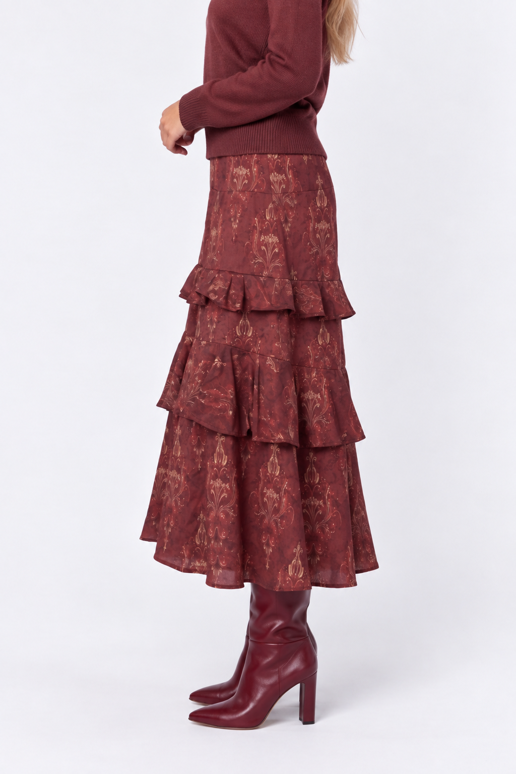 Leydis Skirt (Raspberry)