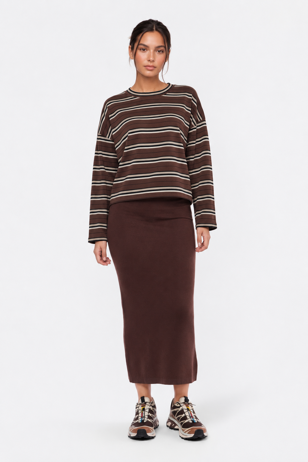 Elka Top (Brown Black)