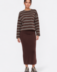 Elka Top (Brown Black)