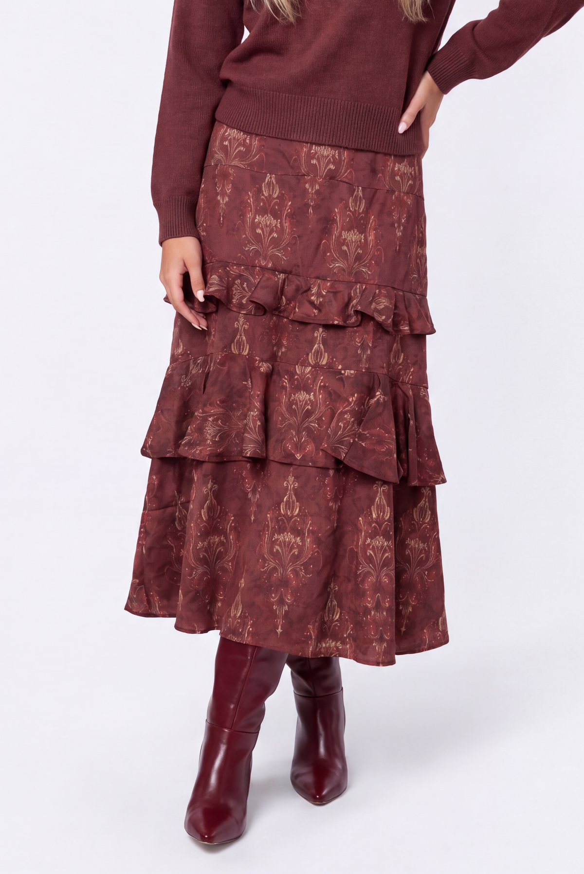 Leydis Skirt (Raspberry)