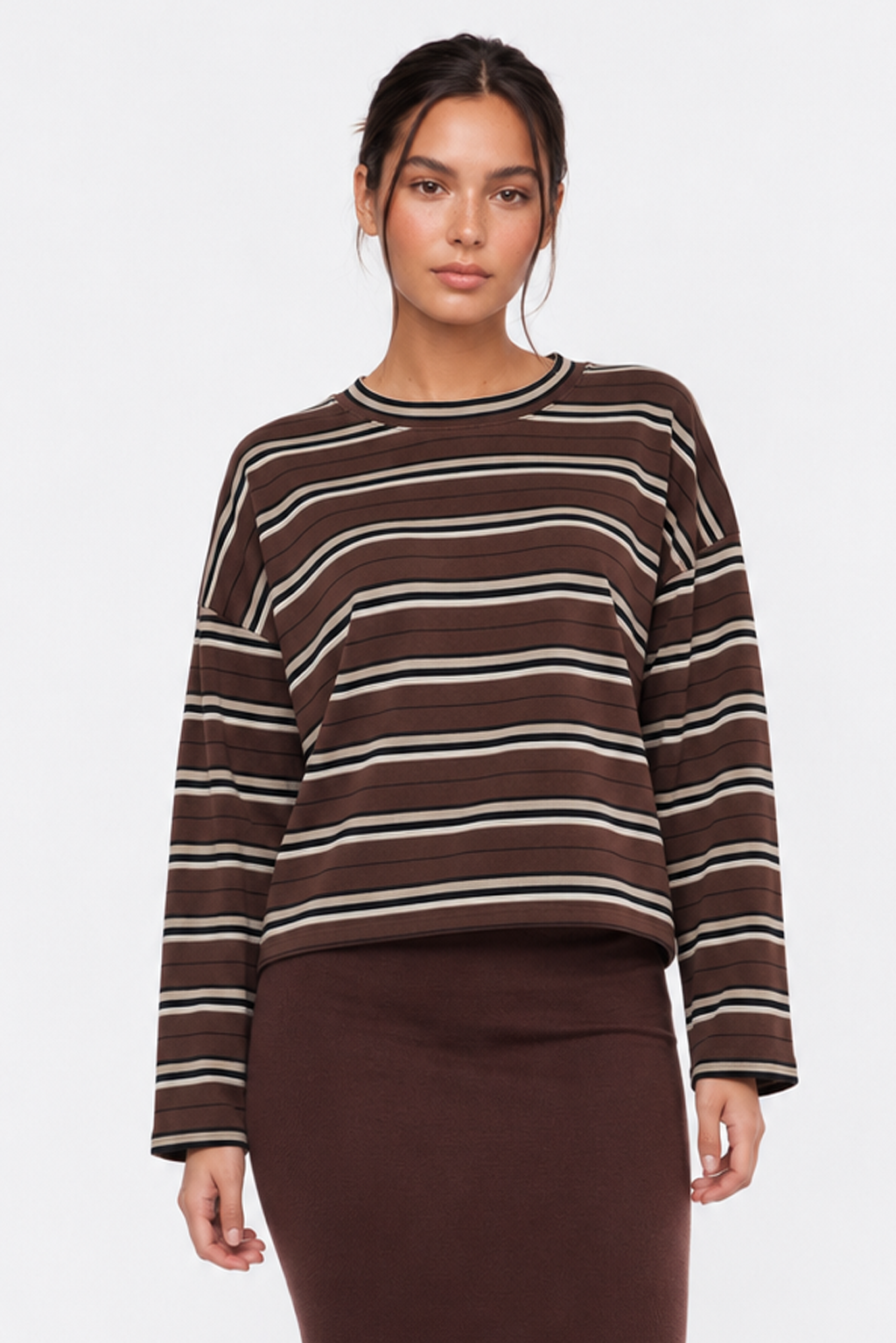 Elka Top (Brown Black)