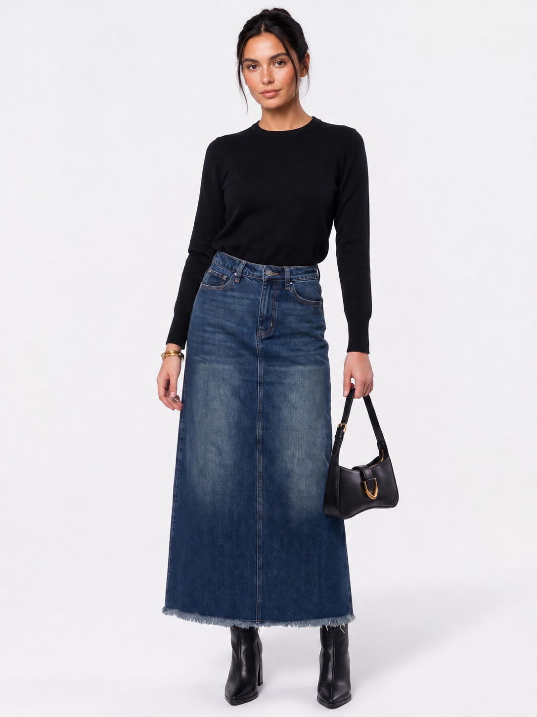 Jill Skirt (Deep Blue)