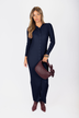 Elodie Dress (Navy)