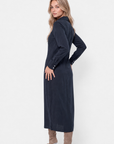 Freda Dress (Navy)
