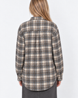 Mel Top (Brown Plaid)