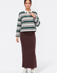 Bennie Top (Green Brown)