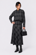 Marianne Skirt (Black Plaid)