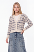 Miro Cardigan (White Blue)
