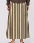 Parker Skirt (Brown/Navy)