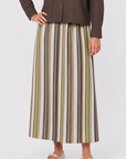 Parker Skirt (Brown/Navy)