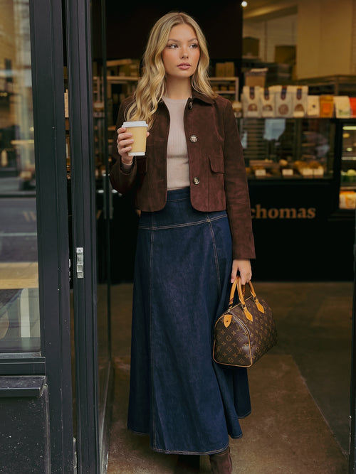 Mika Skirt (Navy)