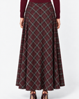 Bonita Skirt (Burgundy)