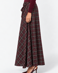 Bonita Skirt (Burgundy)