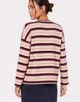 Elka Top (Pink Navy)