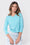 3/4 Sleeve Knit Cardigan (Mint) - Top - Yakira Bella