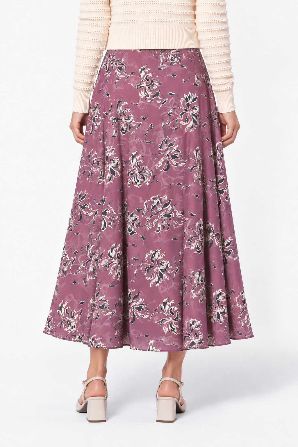 Lisa Skirt (Plum Grey)