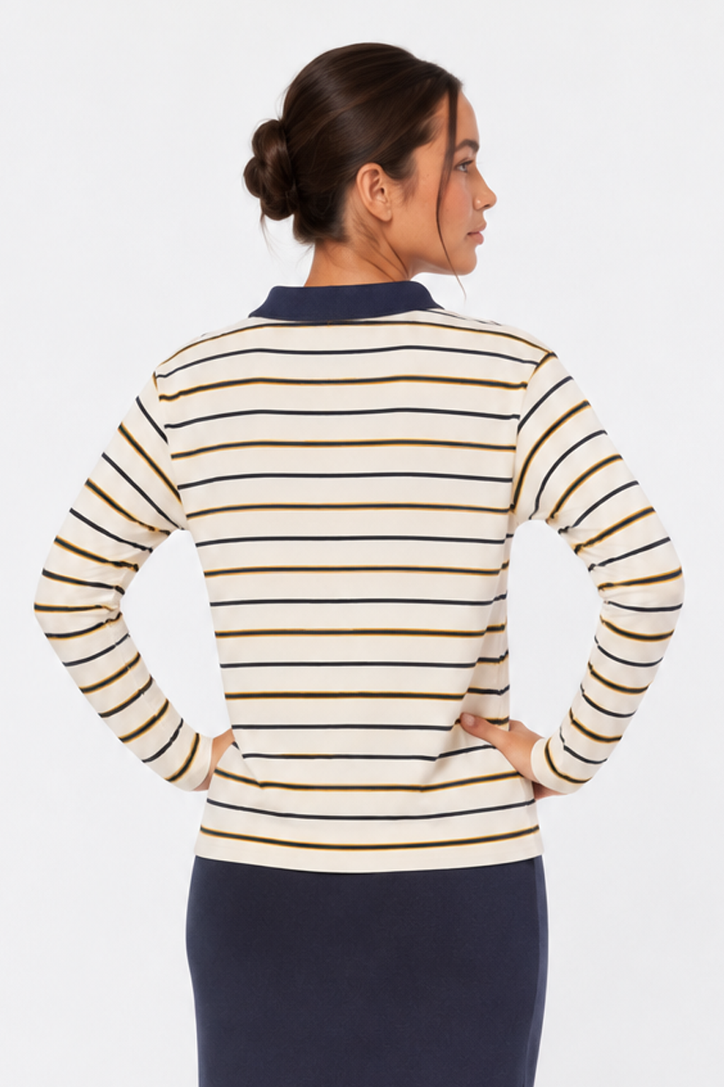 Bennie Top (Ivory Navy)