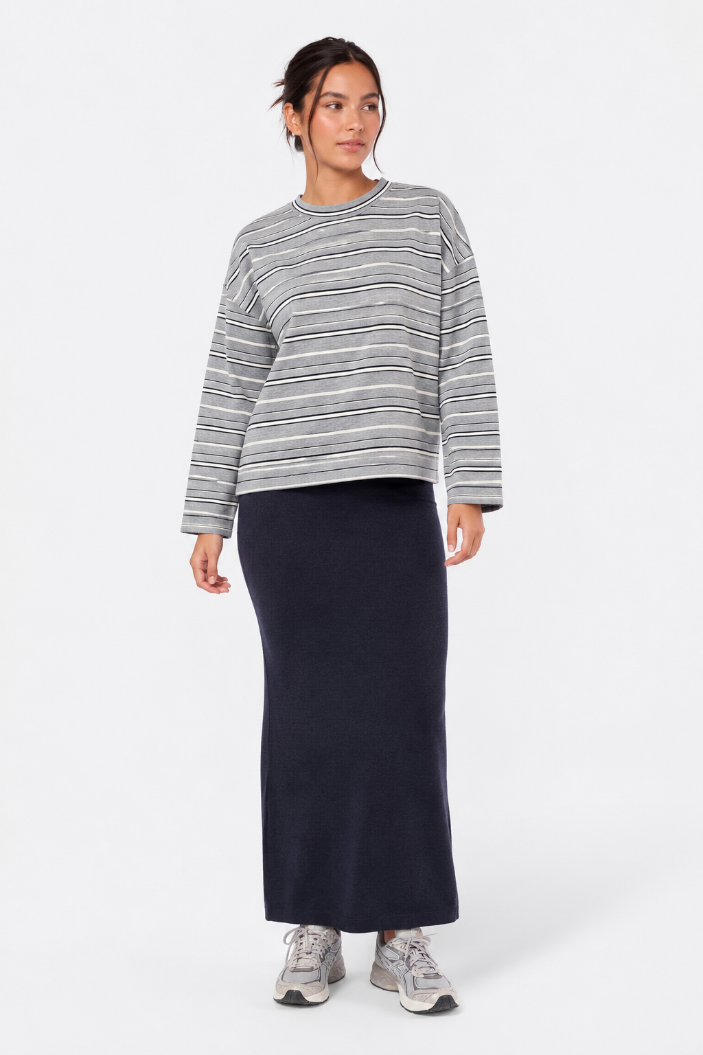 Elka Top (Grey Navy)