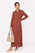 Freda Dress (Rust)