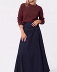 Oversized Sweater (Burgundy)