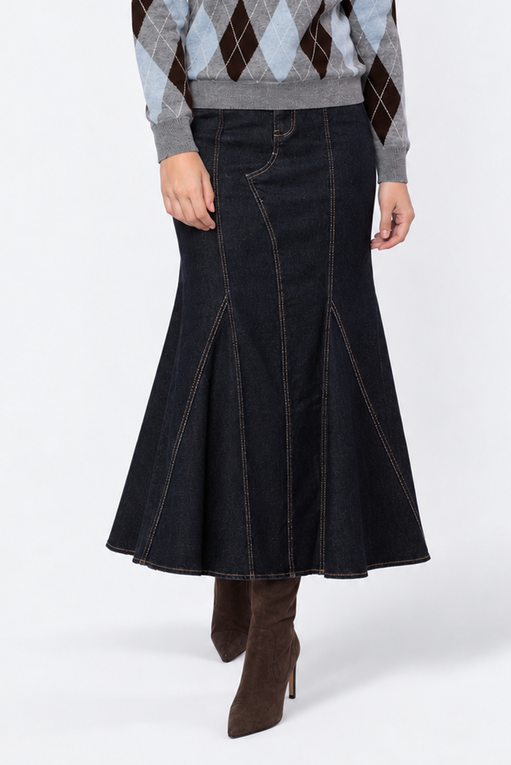 Arden Skirt (Dark Blue)