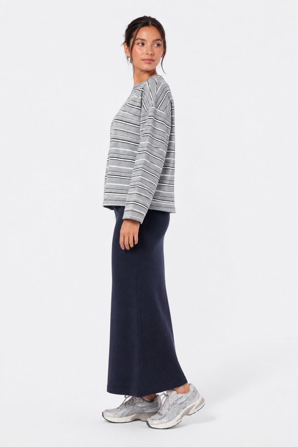 Elka Top (Grey Navy)