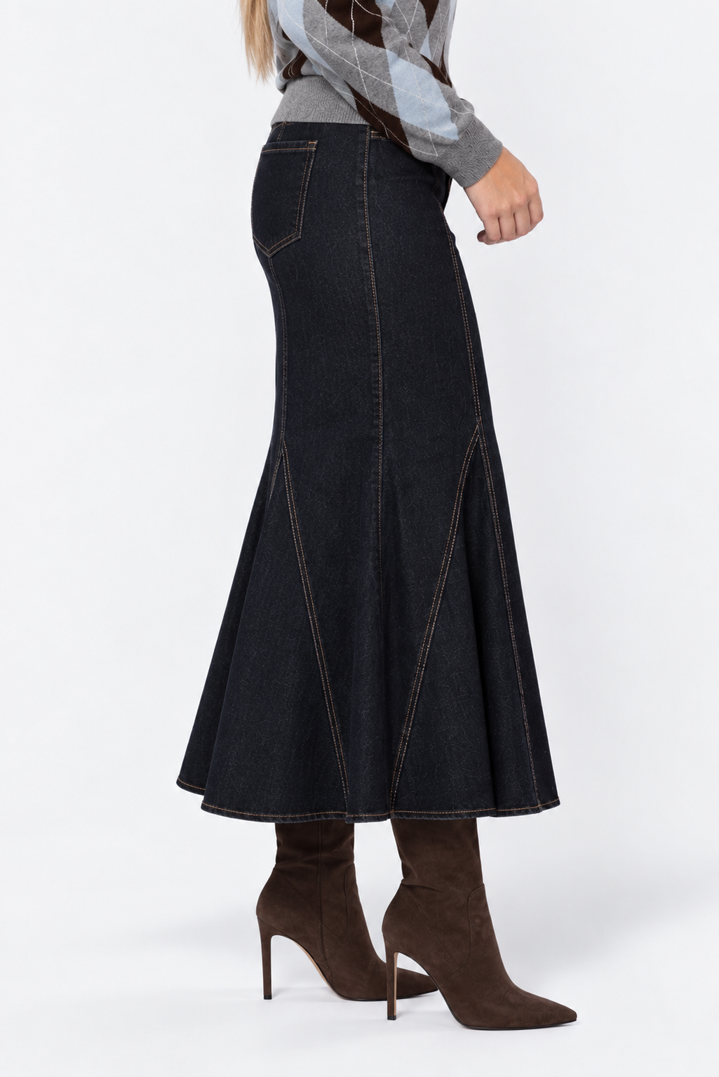 Arden Skirt (Dark Blue)