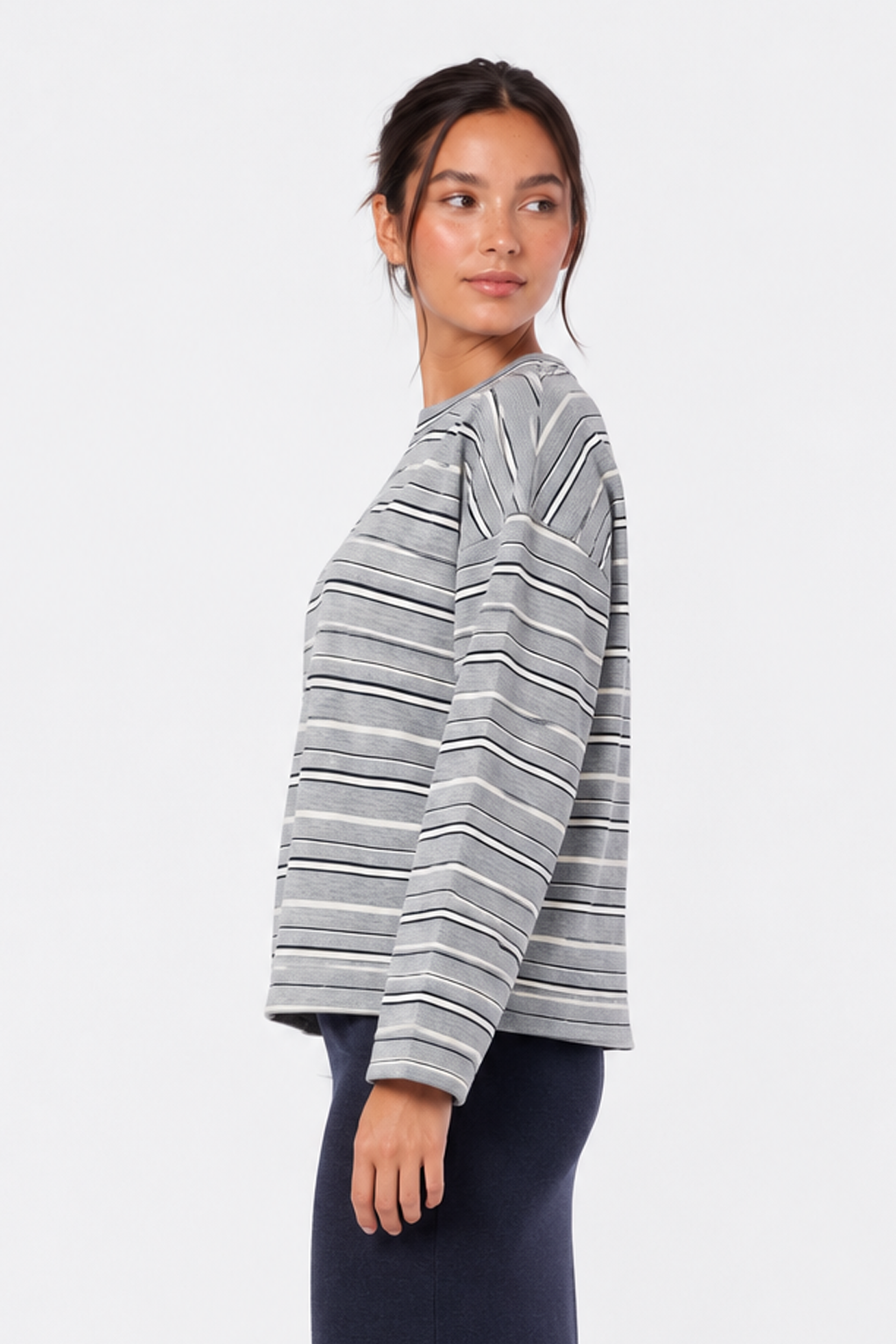 Elka Top (Grey Navy)