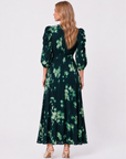 Patricia Dress (Green Ground)
