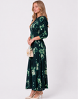 Patricia Dress (Green Ground)