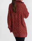 GIANNA SWEATER DRESS (Red)