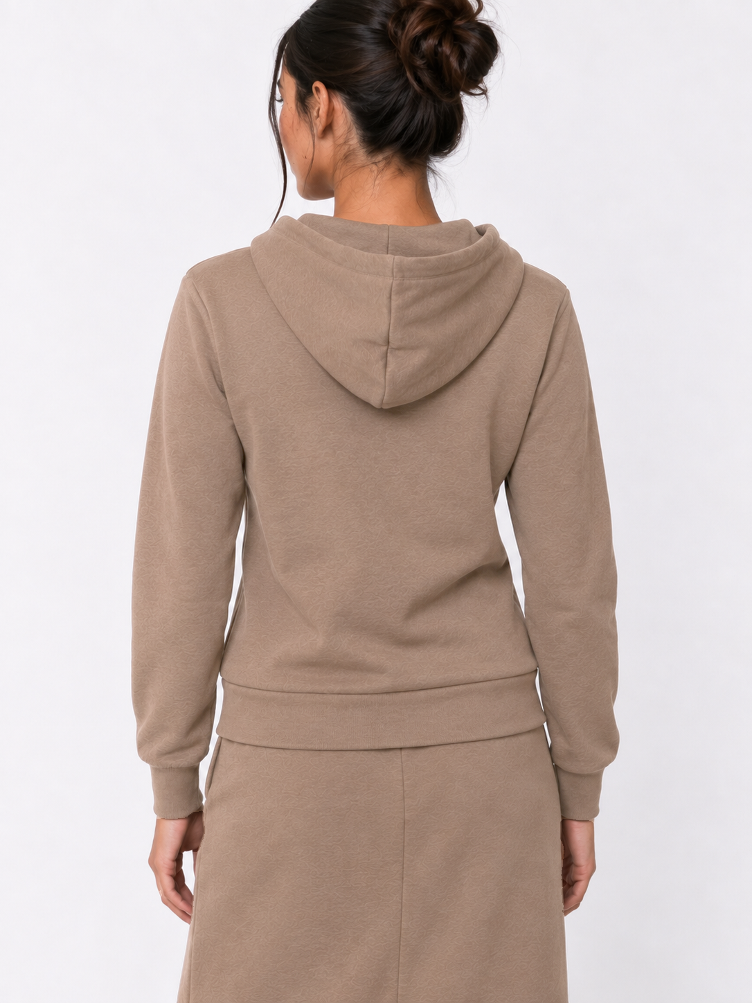 Amory Full-Zip Hoodie (Mocha)