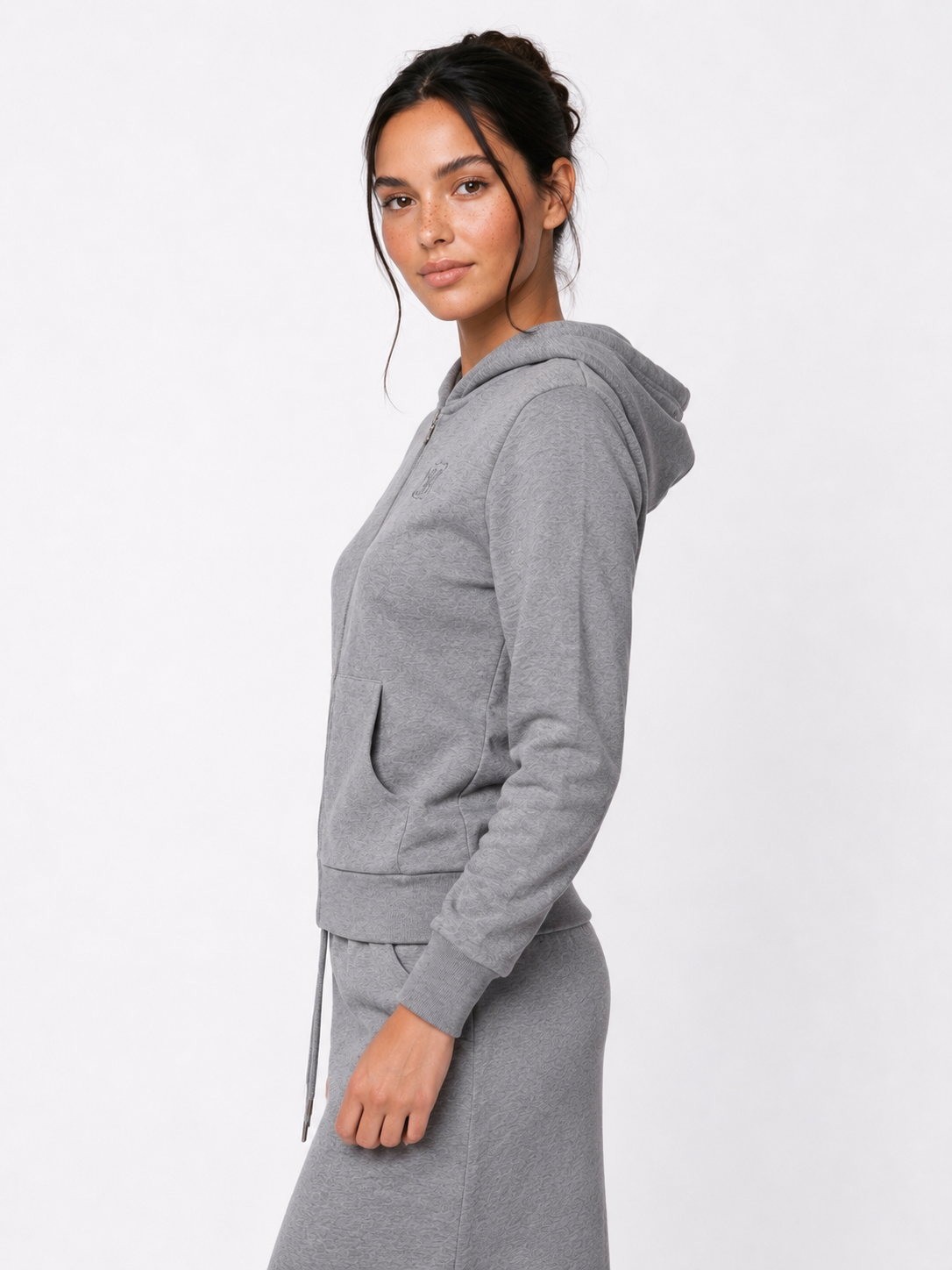 Amory Full-Zip Hoodie (Grey)