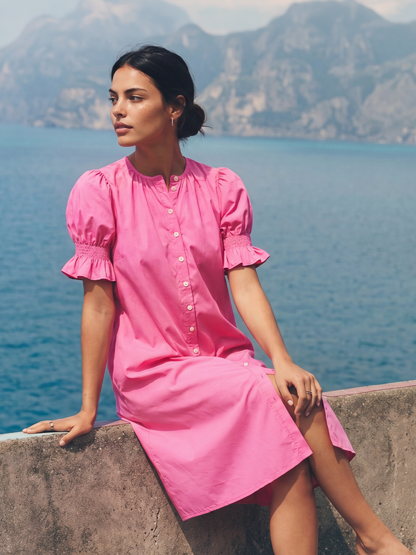 Taya Dress 41" (Pink)