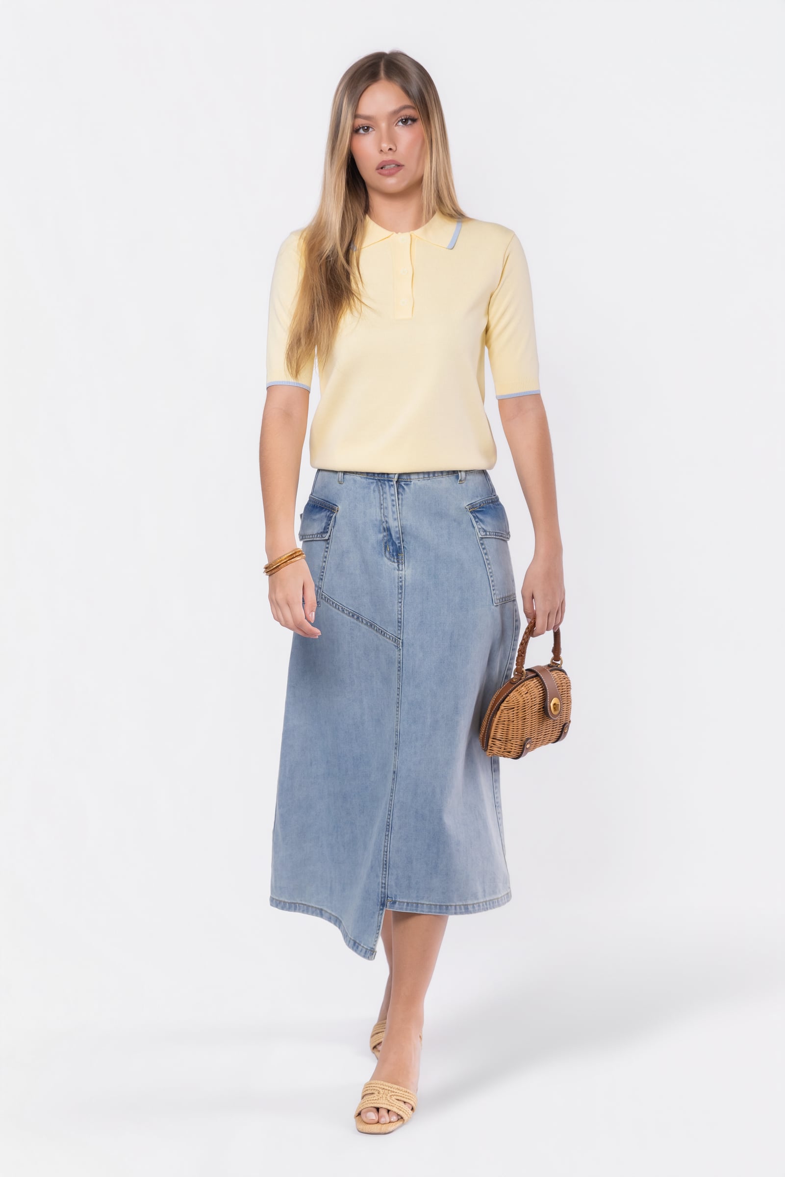 Willa Skirt (Blue)