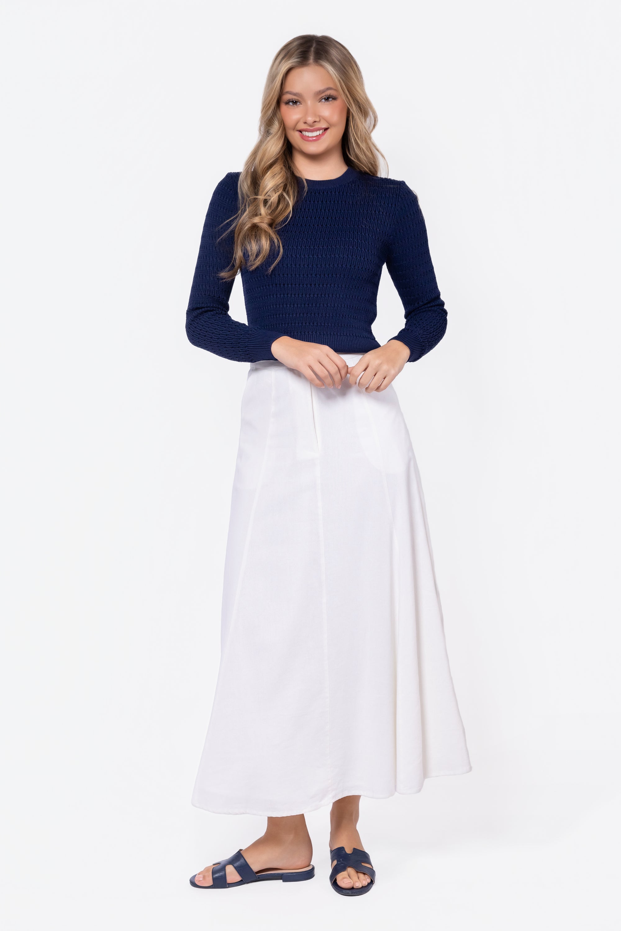 Talia Skirt (White)