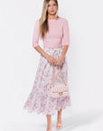Nell Skirt (Pink Flower)