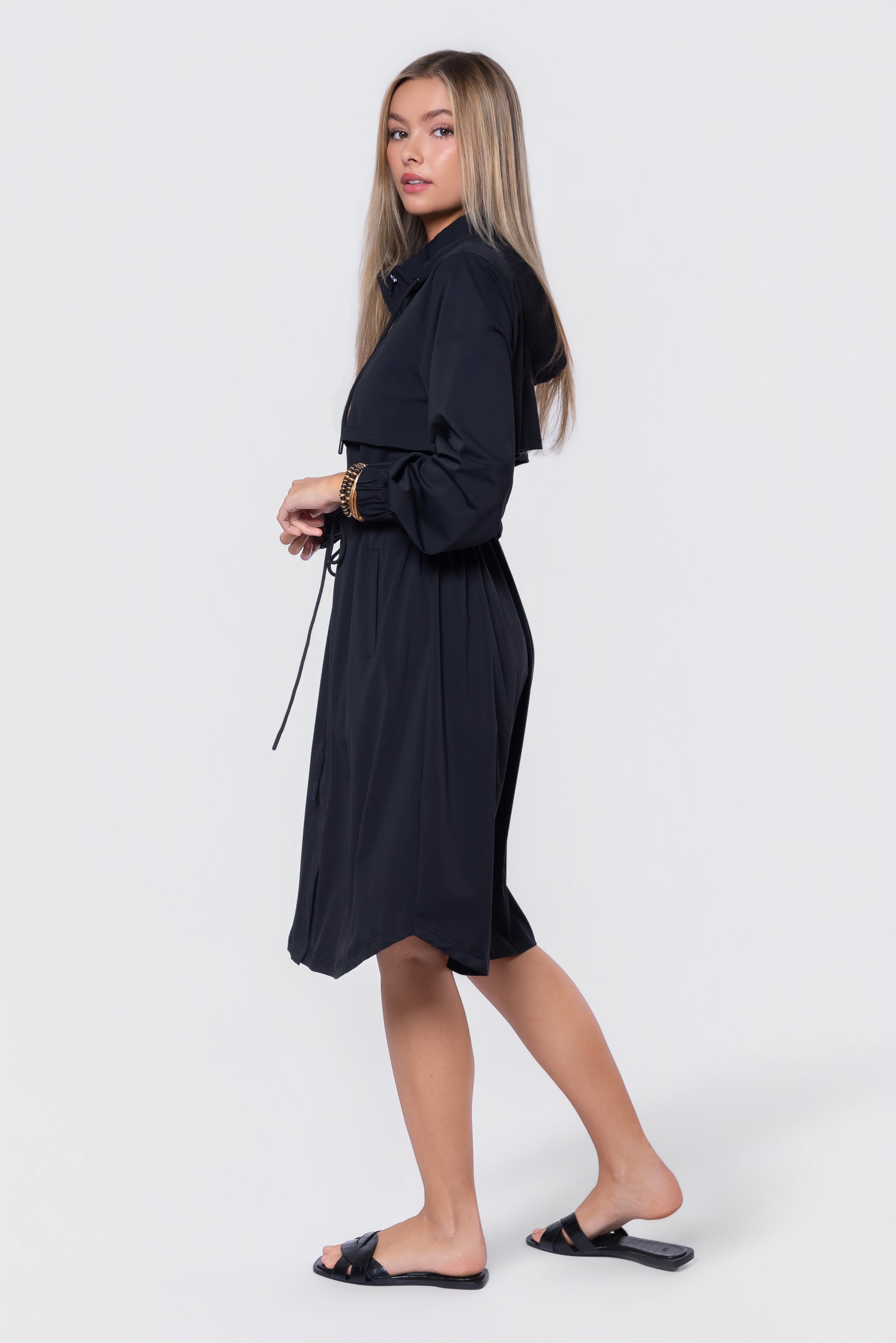 Loni Dress 42" (Black)