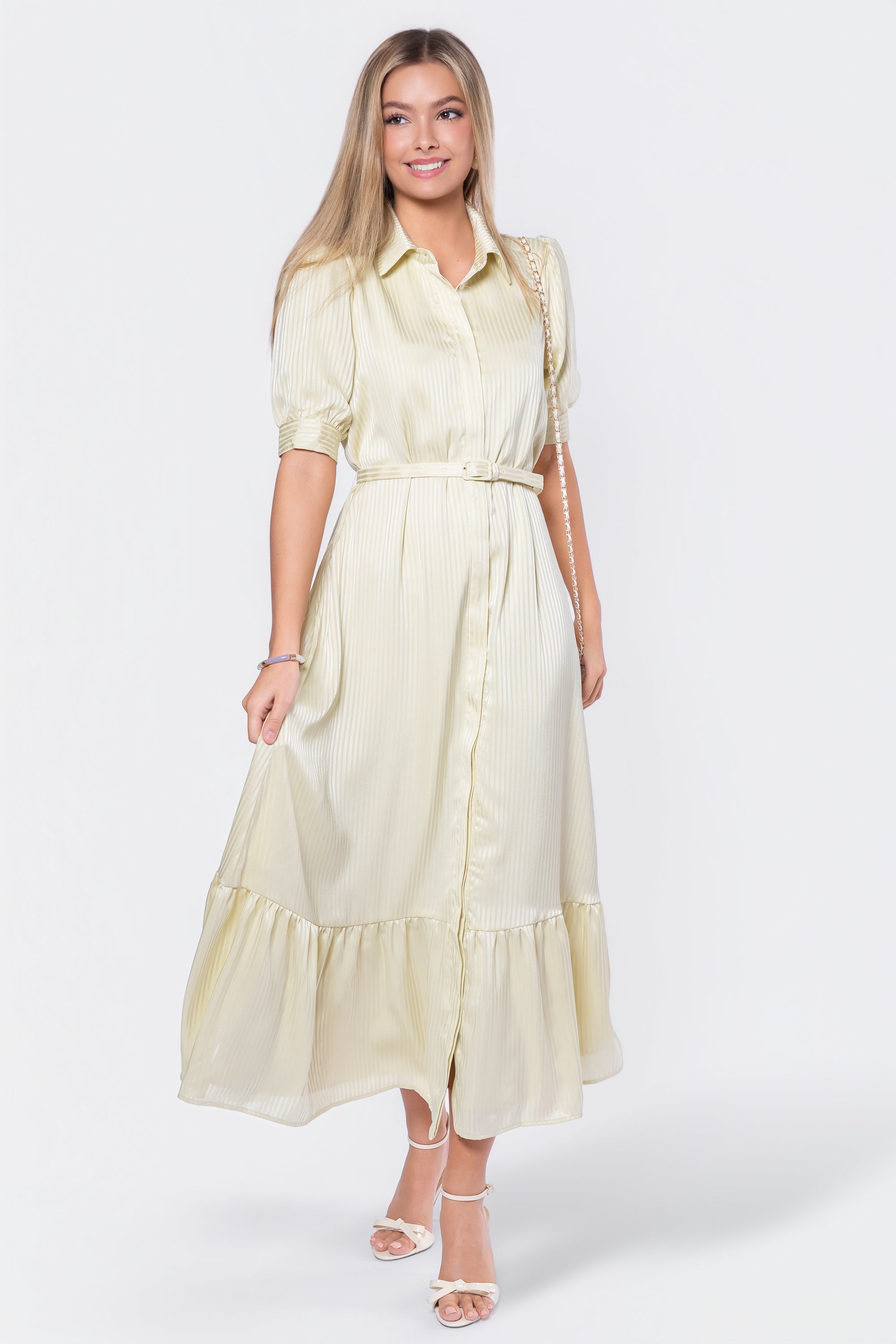 Rosalie Dress (Butter Yellow)