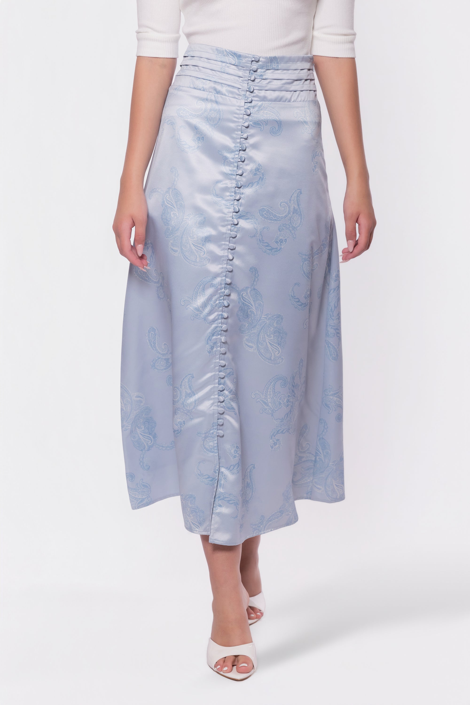 Lucy Skirt (Blue Grey)